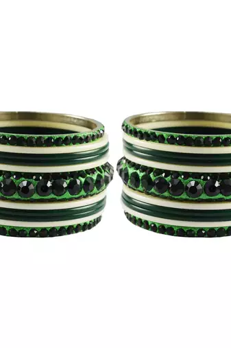 Multicolor Studded Jewellery Crystal Bangles And Bracelets