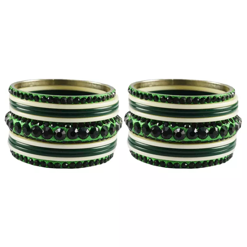 Multicolor Studded Jewellery Crystal Bangles And Bracelets