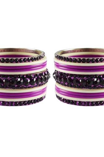 Multicolor Studded Jewellery Crystal Bangles And Bracelets
