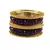 Purple Studded Jewellery Crystal Bangles And Bracelets
