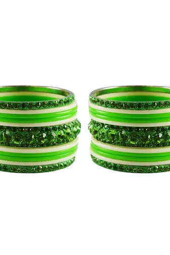 Multicolor Studded Jewellery Crystal Bangles And Bracelets
