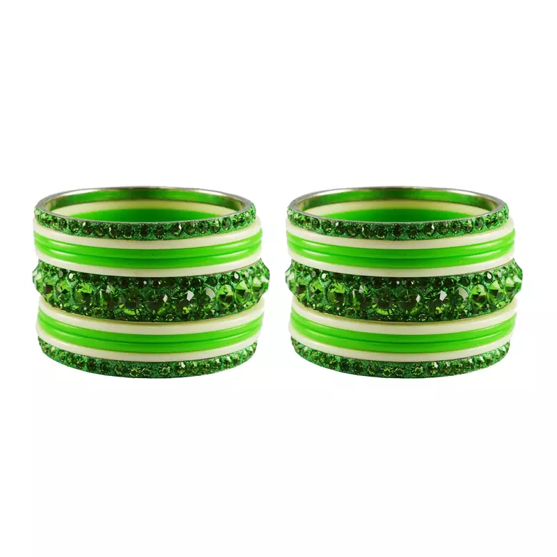 Multicolor Studded Jewellery Crystal Bangles And Bracelets