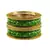 Green Studded Jewellery Crystal Bangles And Bracelets