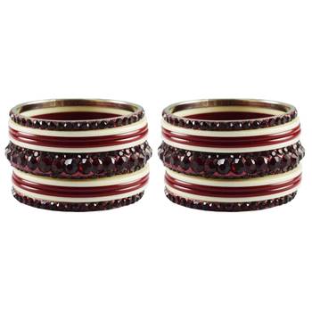 Multicolor Studded Jewellery Crystal Bangles And Bracelets 1