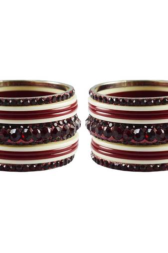 Multicolor Studded Jewellery Crystal Bangles And Bracelets