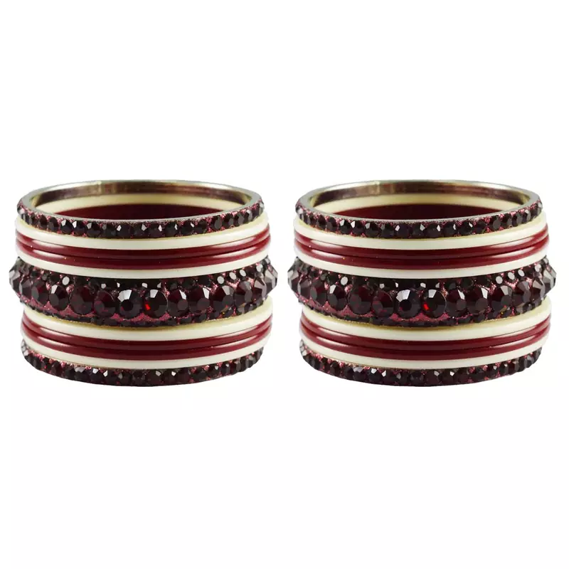 Multicolor Studded Jewellery Crystal Bangles And Bracelets