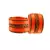Orange Studded Jewellery Crystal Bangles And Bracelets