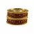 Gold Studded Jewellery Crystal Bangles And Bracelets