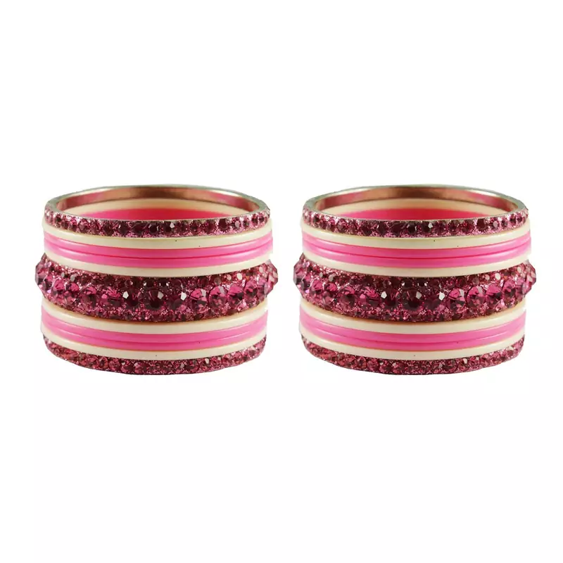 Multicolor Studded Jewellery Crystal Bangles And Bracelets