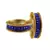 Gold Studded Jewellery Crystal Bangles And Bracelets