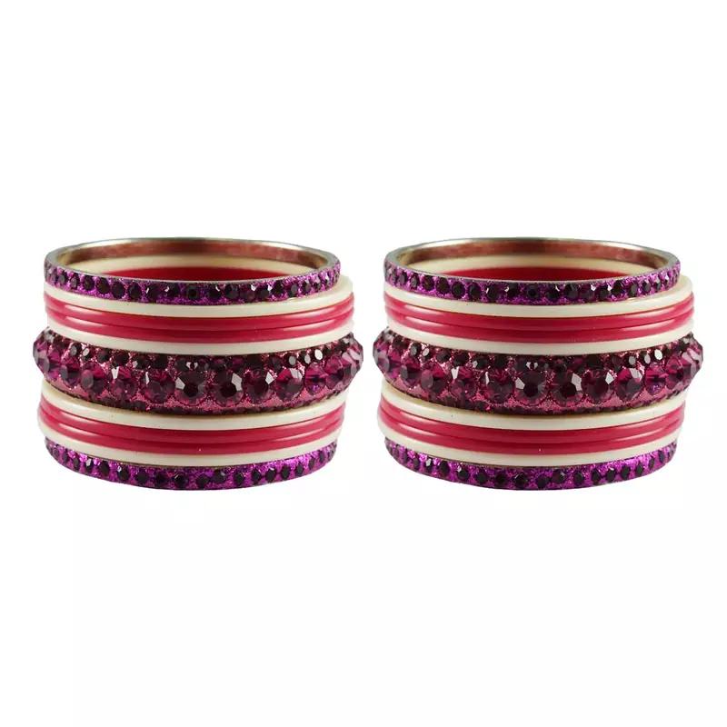 Multicolor Studded Jewellery Crystal Bangles And Bracelets