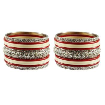Multicolor Studded Jewellery Crystal Bangles And Bracelets 1