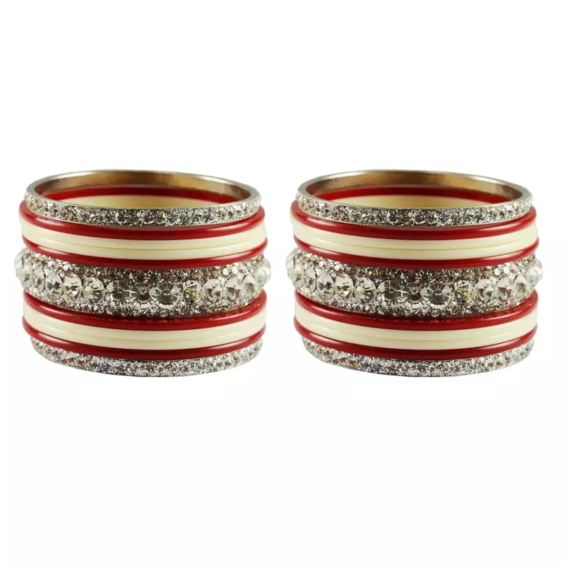 Multicolor Studded Jewellery Crystal Bangles And Bracelets