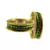 Green Studded Jewellery Crystal Bangles And Bracelets