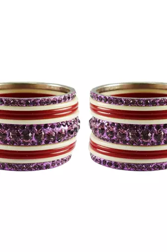 Multicolor Studded Jewellery Crystal Bangles And Bracelets