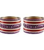 Multicolor Studded Jewellery Crystal Bangles And Bracelets