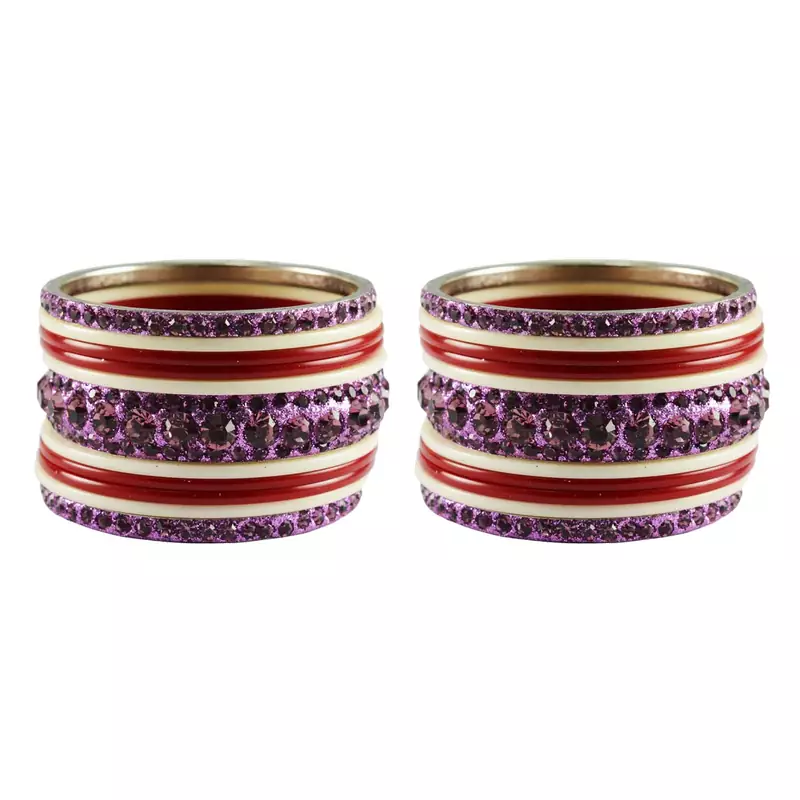 Multicolor Studded Jewellery Crystal Bangles And Bracelets