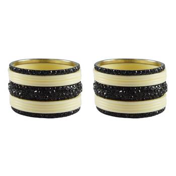 Grey Studded Jewellery Crystal Bangles And Bracelets 1