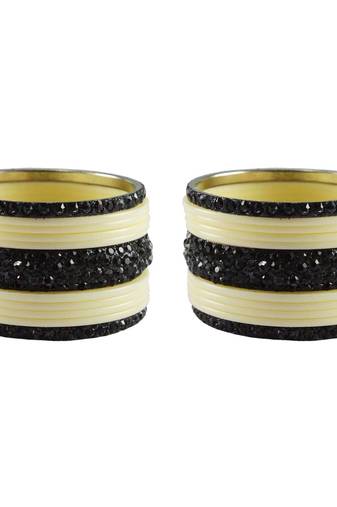 Grey Studded Jewellery Crystal Bangles And Bracelets