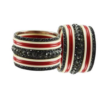 Multicolor Studded Jewellery Crystal Bangles And Bracelets 2