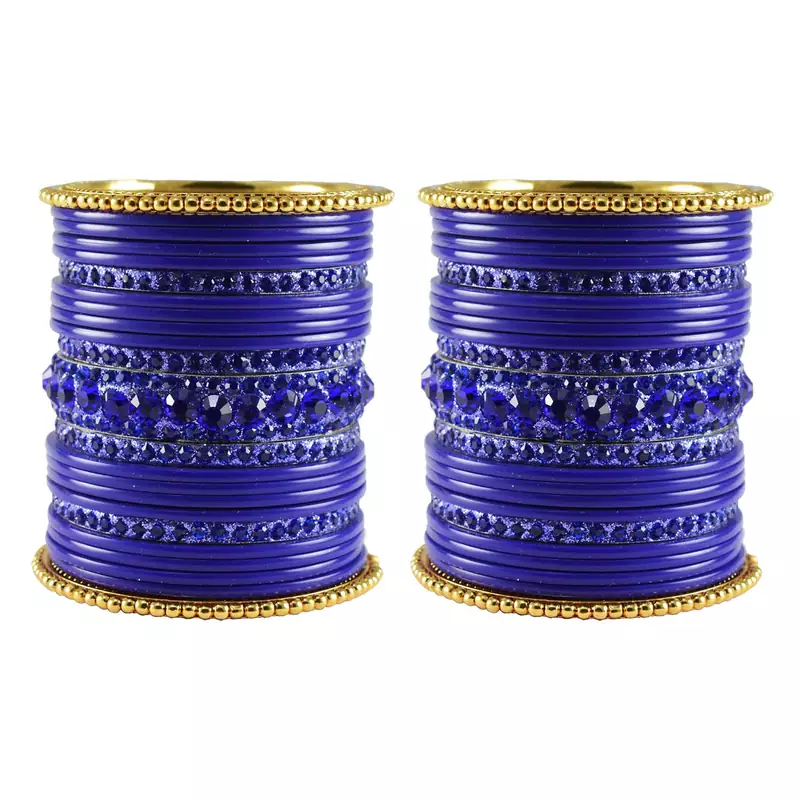 Multicolor Studded Jewellery Crystal Bangles And Bracelets