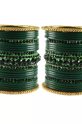 Multicolor Studded Jewellery Crystal Bangles And Bracelets