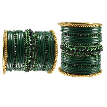 Multicolor Studded Jewellery Crystal Bangles And Bracelets 2