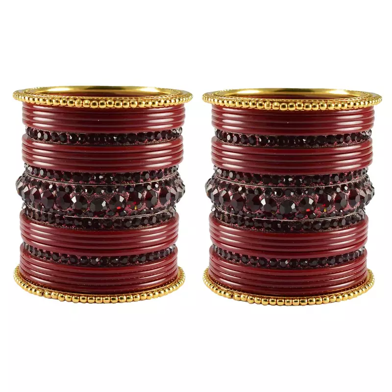 Multicolor Studded Jewellery Crystal Bangles And Bracelets