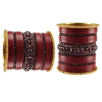Multicolor Studded Jewellery Crystal Bangles And Bracelets 2