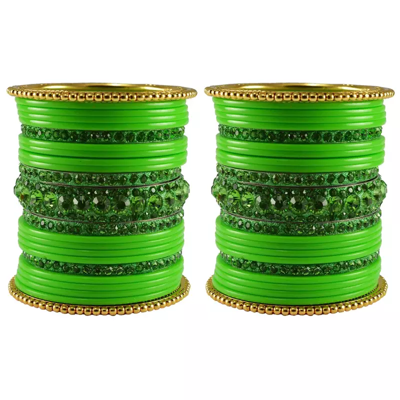 Multicolor Studded Jewellery Crystal Bangles And Bracelets