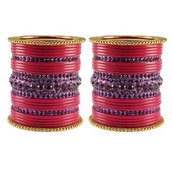 Multicolor Studded Jewellery Crystal Bangles And Bracelets 1