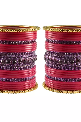 Multicolor Studded Jewellery Crystal Bangles And Bracelets