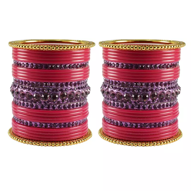 Multicolor Studded Jewellery Crystal Bangles And Bracelets