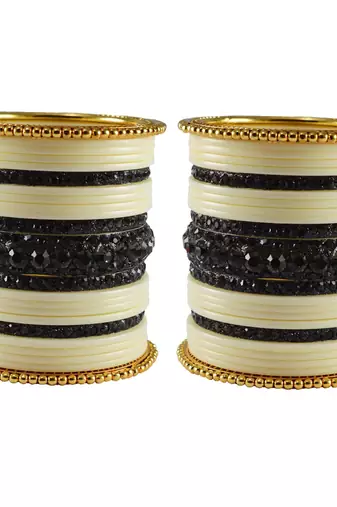 Multicolor Studded Jewellery Crystal Bangles And Bracelets