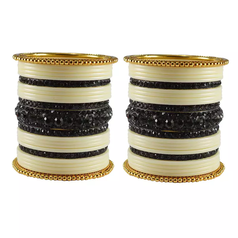 Multicolor Studded Jewellery Crystal Bangles And Bracelets