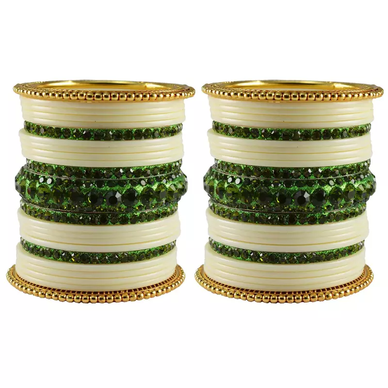Multicolor Studded Jewellery Crystal Bangles And Bracelets