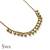 Simple Gold tone ghungroo necklace
