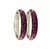 Pink Studded Jewellery Crystal Bangles And Bracelets