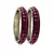 Pink Studded Jewellery Crystal Bangles And Bracelets