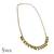 Simple Gold tone ghungroo necklace