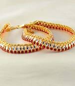 micro gold platted anklet size-10"inch