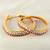 micro gold platted anklet size-10"inch