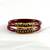 designer bangles colour red size-2.4,2.6,2.8