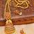 Multicolor Gold Plated Agate Necklace Set