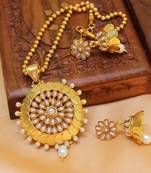 White Gold Plated Agate Necklace Set