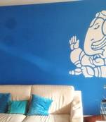 Small Ganesha Wall Decal Ethnic Indian