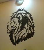 Large Lion Head Wall Decal Birds and Animal