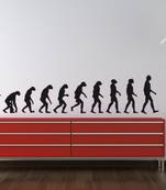 Small Evolution Wall Decal Modern Graphic