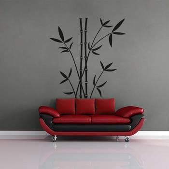 Small Bamboo Shoot Wall Decal Nature 2