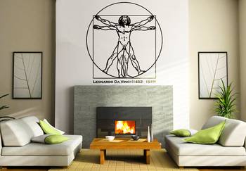 Medium Human Anatomy Wall Decal Modern Graphic 1